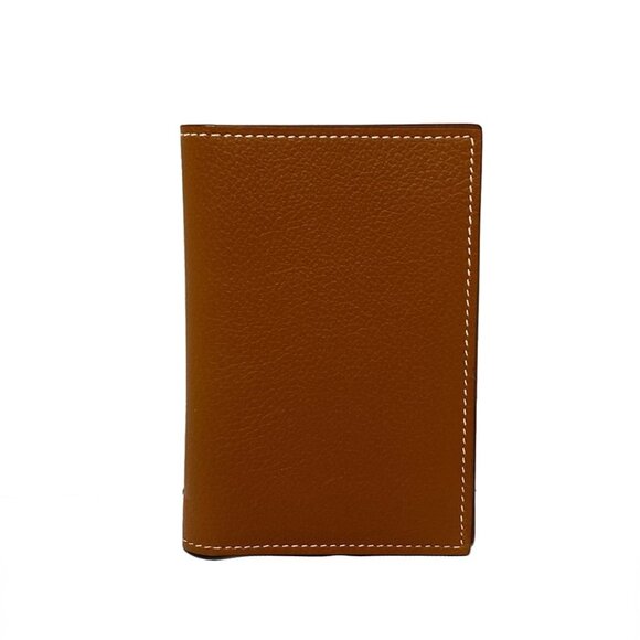 HERMES MC2 Euclid - Brown Veau Epsom B Card Case 558-080625 - Picture 1 of 6